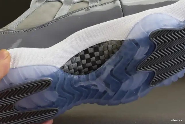Rep TBkick 11 Air Low Jordan Cool Grey 528895-003 0427